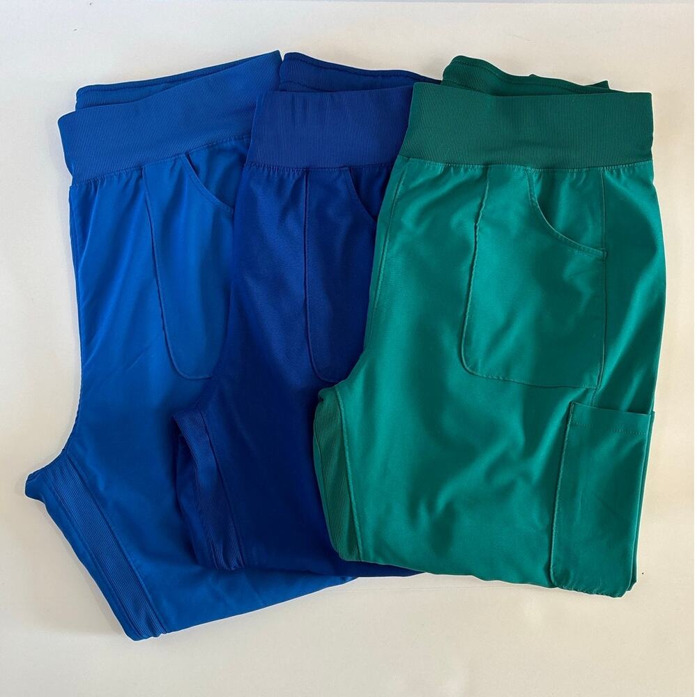 Women's Landau Forward Scrub Joggers Set of 3 Size XL